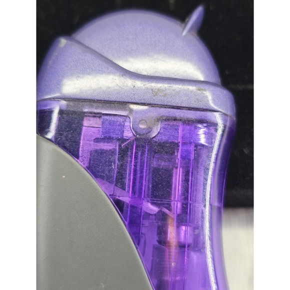 Ronson Purple Transparent Gas Lighter Classic Collectible Refillable - Picture 4 of 8